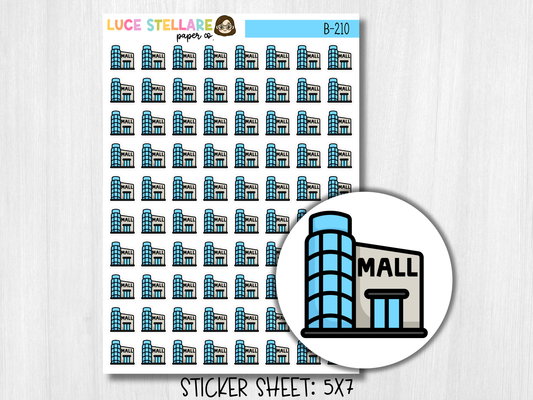 Mall Planner Stickers / B-257