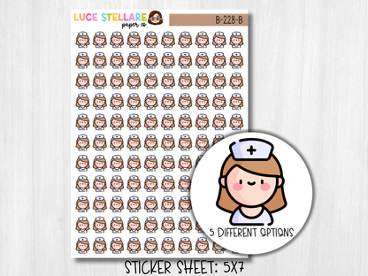 Nurse Planner Stickers / B-228