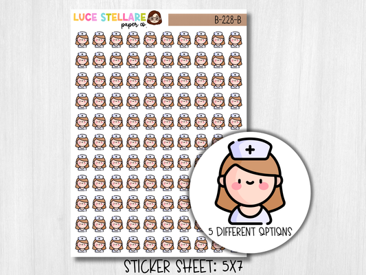 Nurse Planner Stickers / B-228