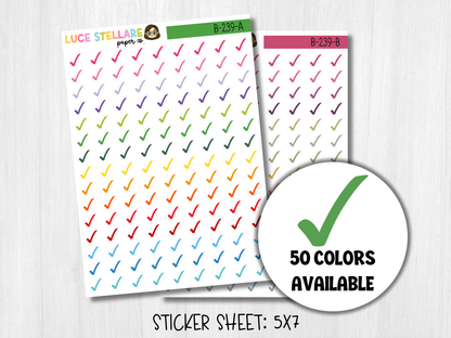 Checkmark Icon Planner Stickers / B-239