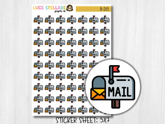 Mailbox Planner Stickers / B-265