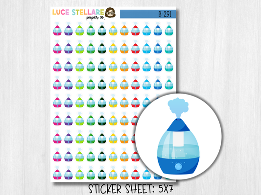 Humidifier Planner Stickers / B-291
