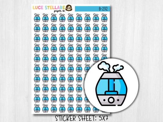 Humidifier Planner Stickers / B-292