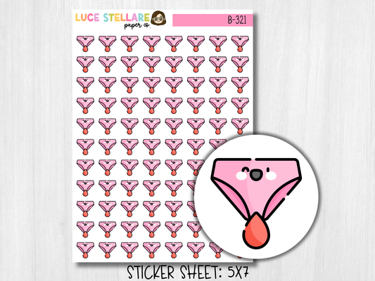Period Tracker Planner Stickers / B-321
