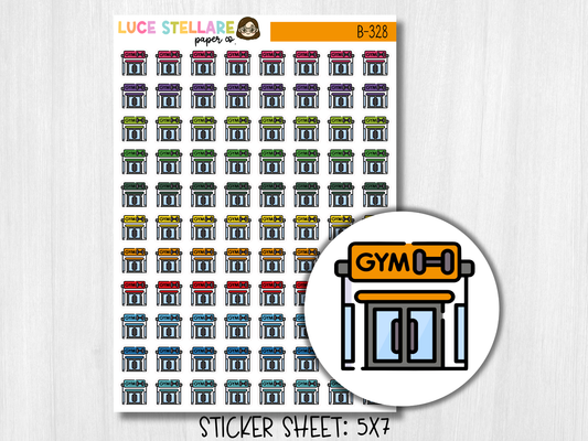 Gym Planner Stickers /B-328