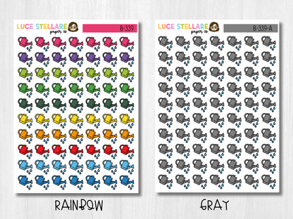 Watering Can Icon Planner Stickers /B-339