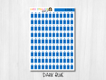 Water Bottle Planner Stickers / B-354