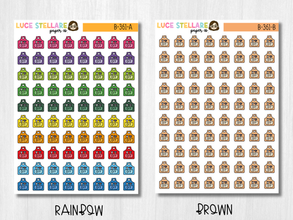 DIY Project Icon Planner Stickers / B-361