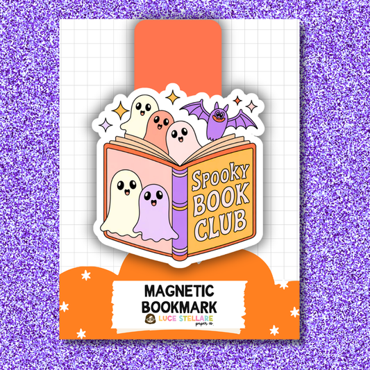 Magnetic Bookmark - Spooky Book Club