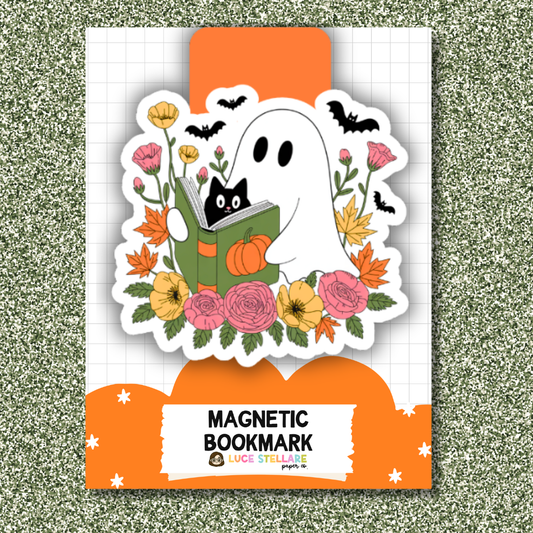 Magnetic Bookmark - Ghost Reading
