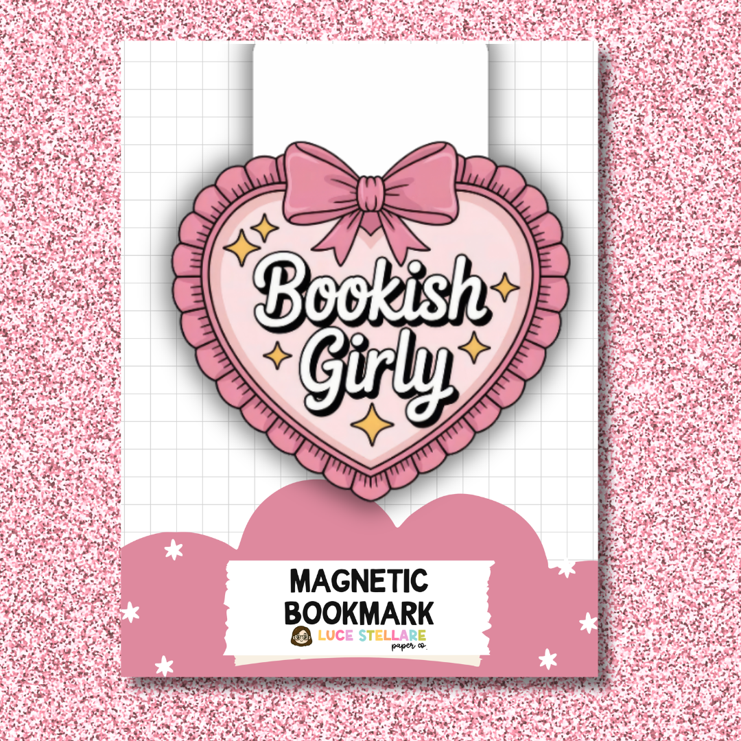 Magnetic Bookmark - Bookish Girly