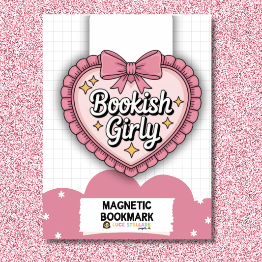 Magnetic Bookmark - Bookish Girly