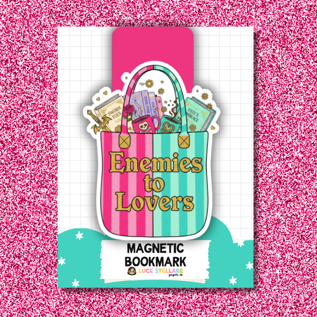 Magnetic Bookmark - Enemies to Lovers