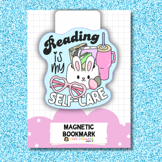 Magnetic Bookmark - Reading Is My Self-Care
