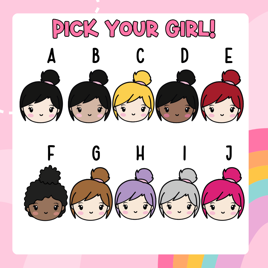 Coffee Girl Stickers / L-01