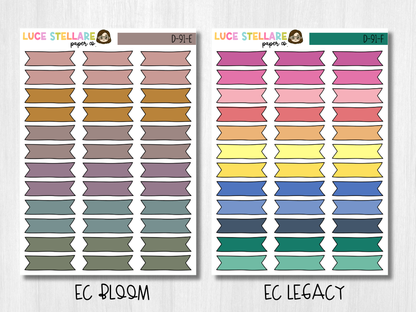 Banner Planner Stickers / D-91