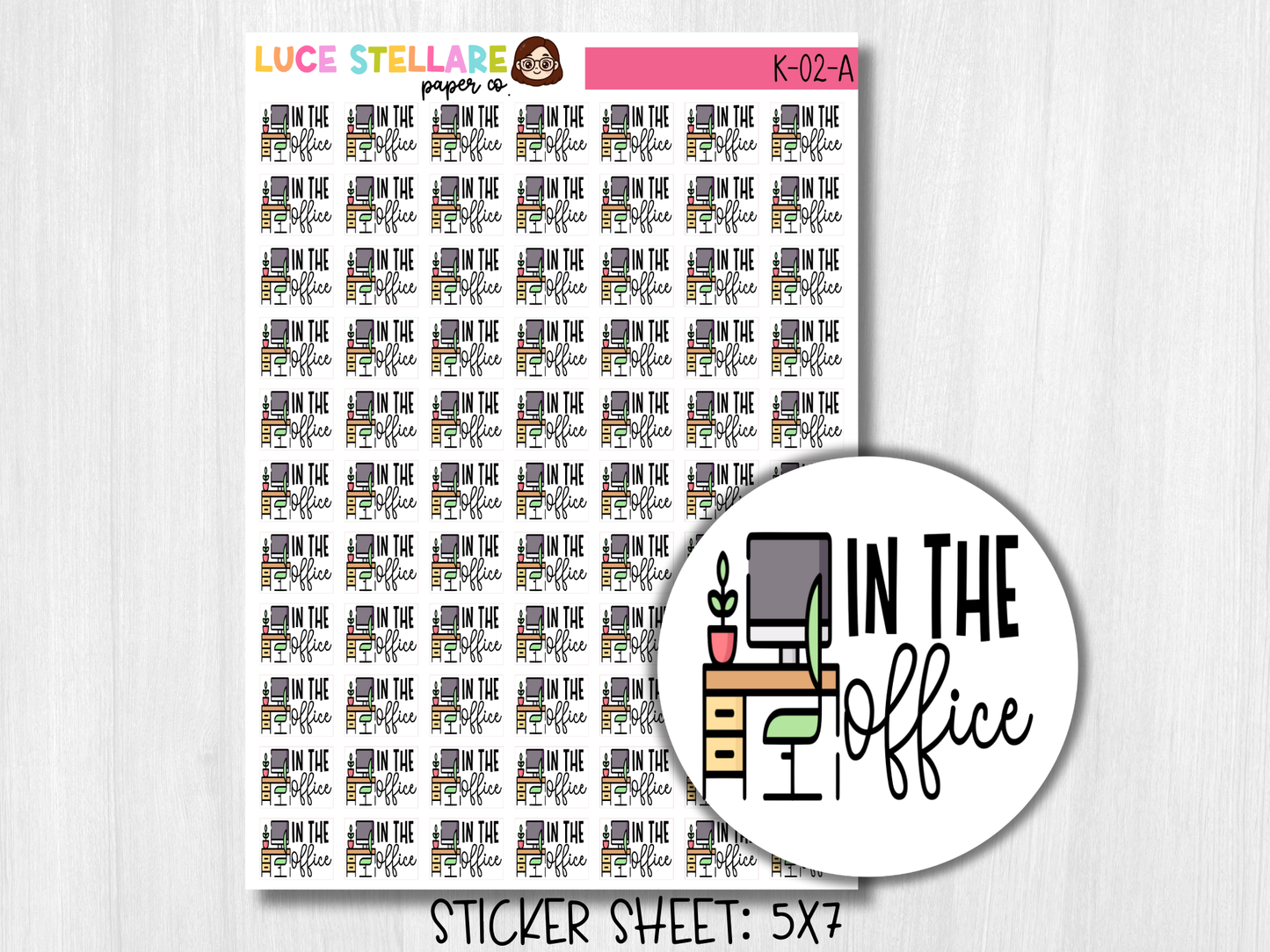 In the Office  Stickers / K-02