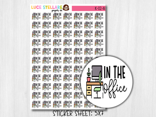 In the Office  Stickers / K-02