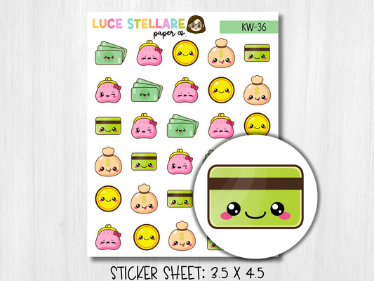 Payday Sticker Sheet / KW-36