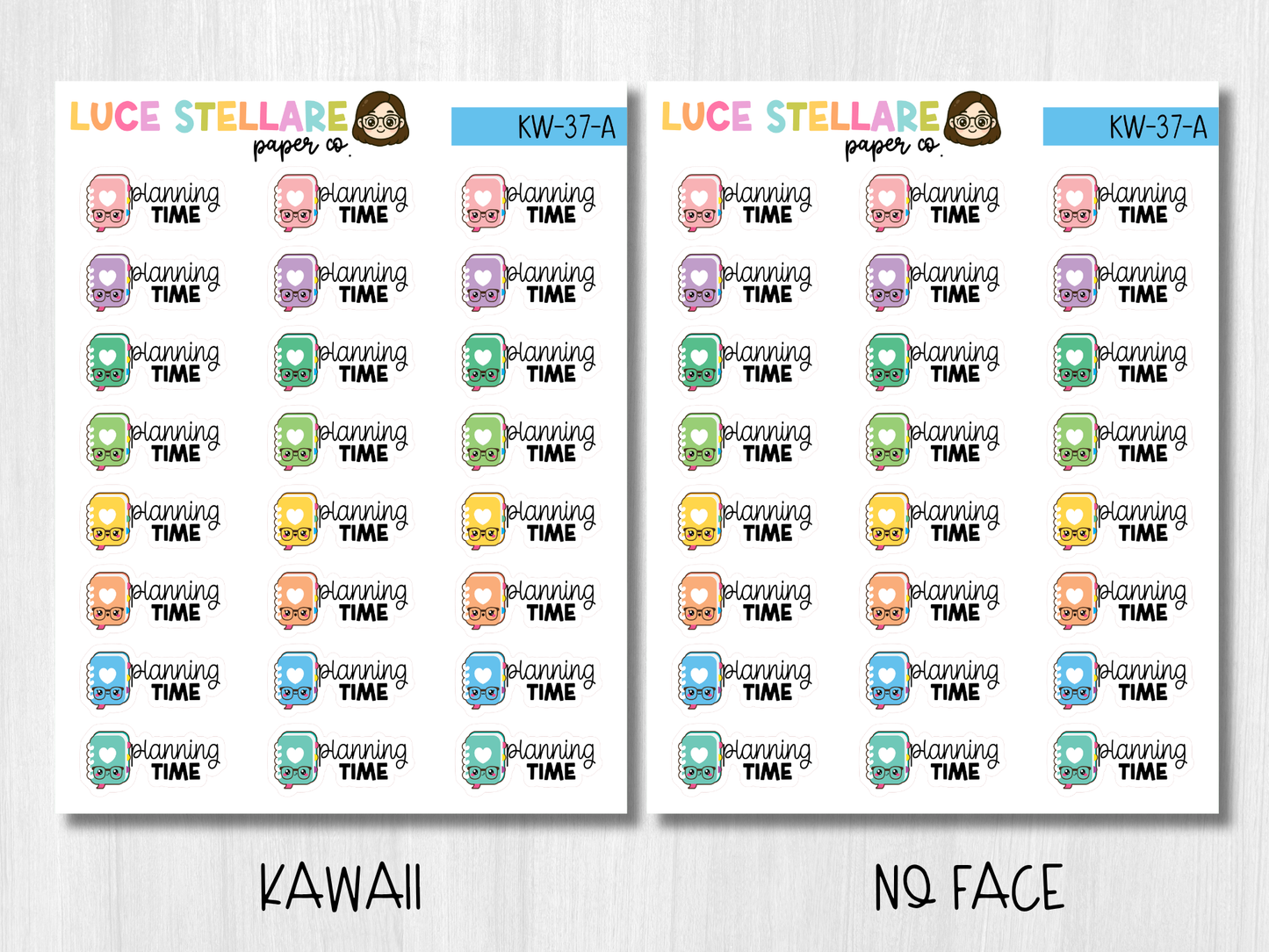 Planning Time Planner Stickers / KW-37