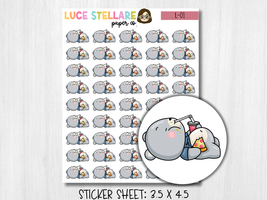 Cheat Day Planner Stickers / L-01