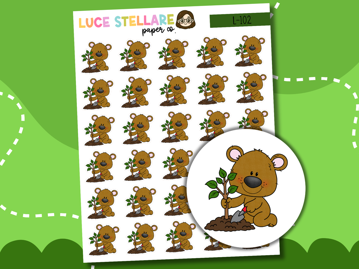 Gardening Planner Stickers / L-102