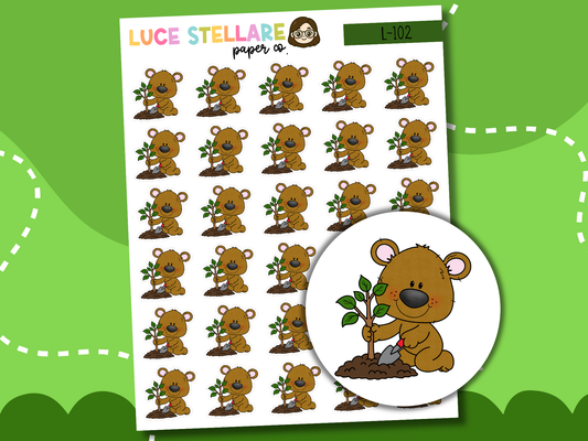 Gardening Planner Stickers / L-102