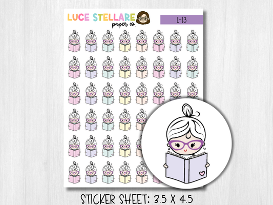 Reading Planner Stickers / L-13