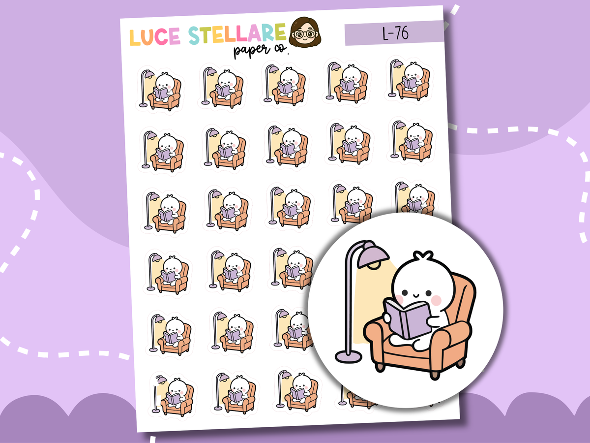 Reading Planner Stickers / L-76