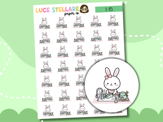 Wash Dishes Reminder Planner Stickers / L-85