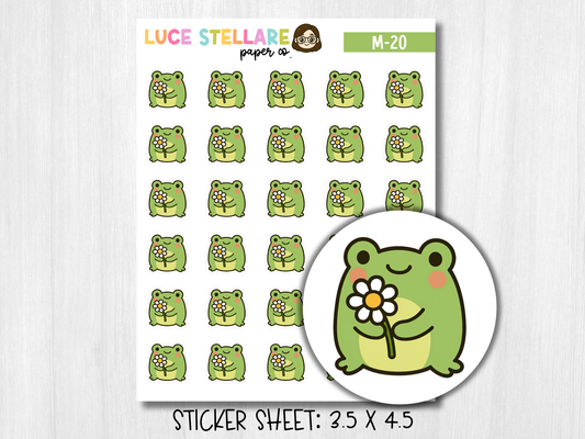 Frog Planner Stickers / M-20