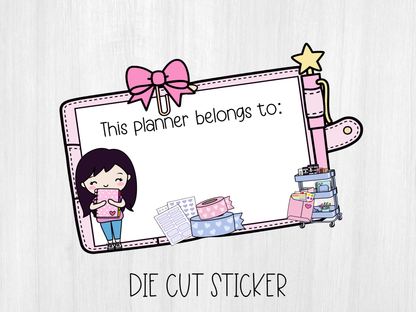 This Planner Belongs To Stickers / B-001
