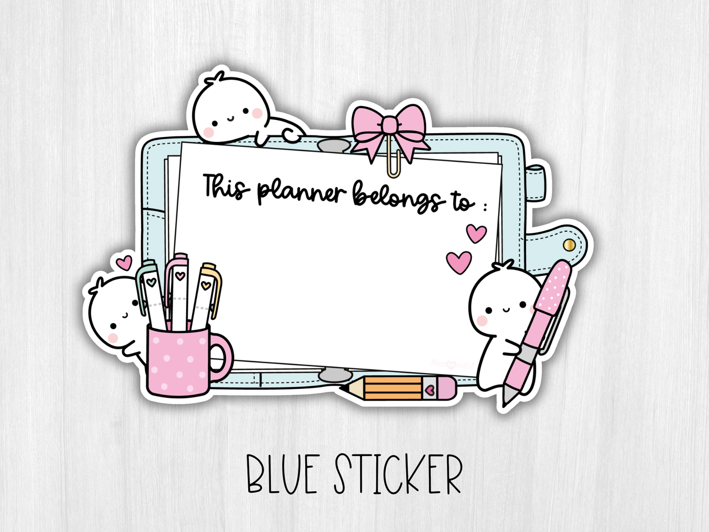 This Planner Belongs To Stickers / B-002