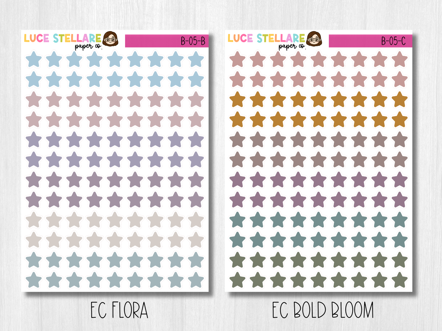 Star Planner Stickers / B-05
