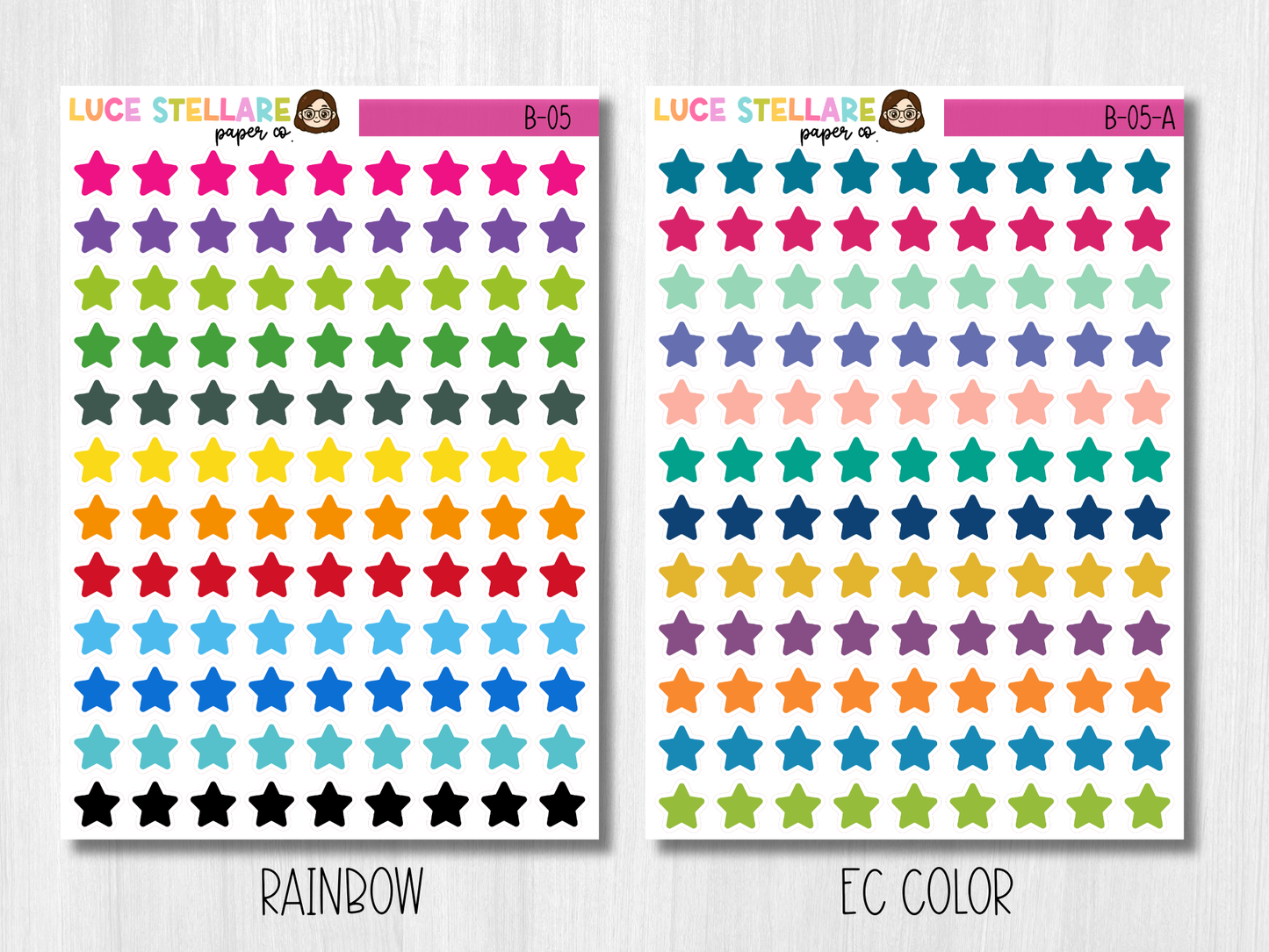 Star Planner Stickers / B-05