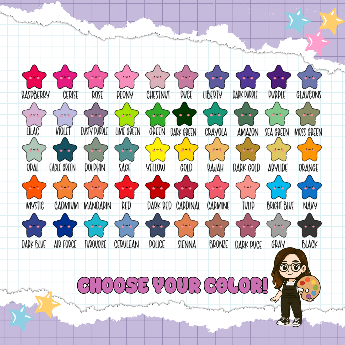 Tiny Dots Planner Stickers / B-31