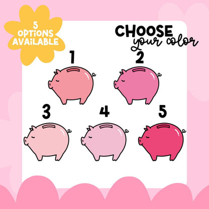 Piggy Bank Planner Stickers/ B-210